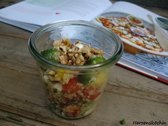 Hirse-Linsen-Salat