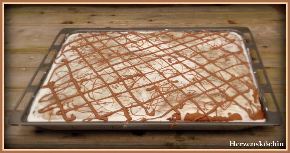 Lebkuchenwürfel mit Glasur